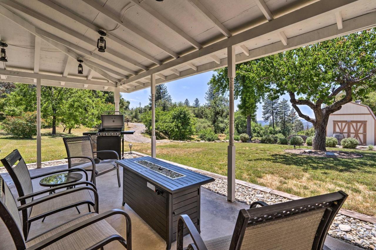 Historic Mariposa Stagecoach Stop With Gas Fire Pit! Eksteriør billede